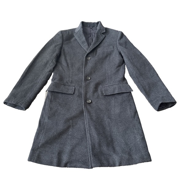 J.CREW Other - J.Crew Ludlow Men's 36R Wool Cashmere Gray 3-Button Overcoat